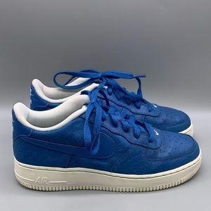 Nike Air Force 1 (GS) 'Crocodile Skin - Star Blue'